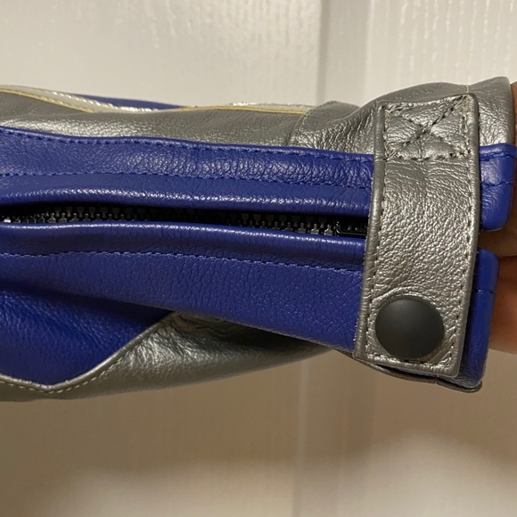 Genuine Leather Motorcycle Race Jacket - Picture 11 of 16